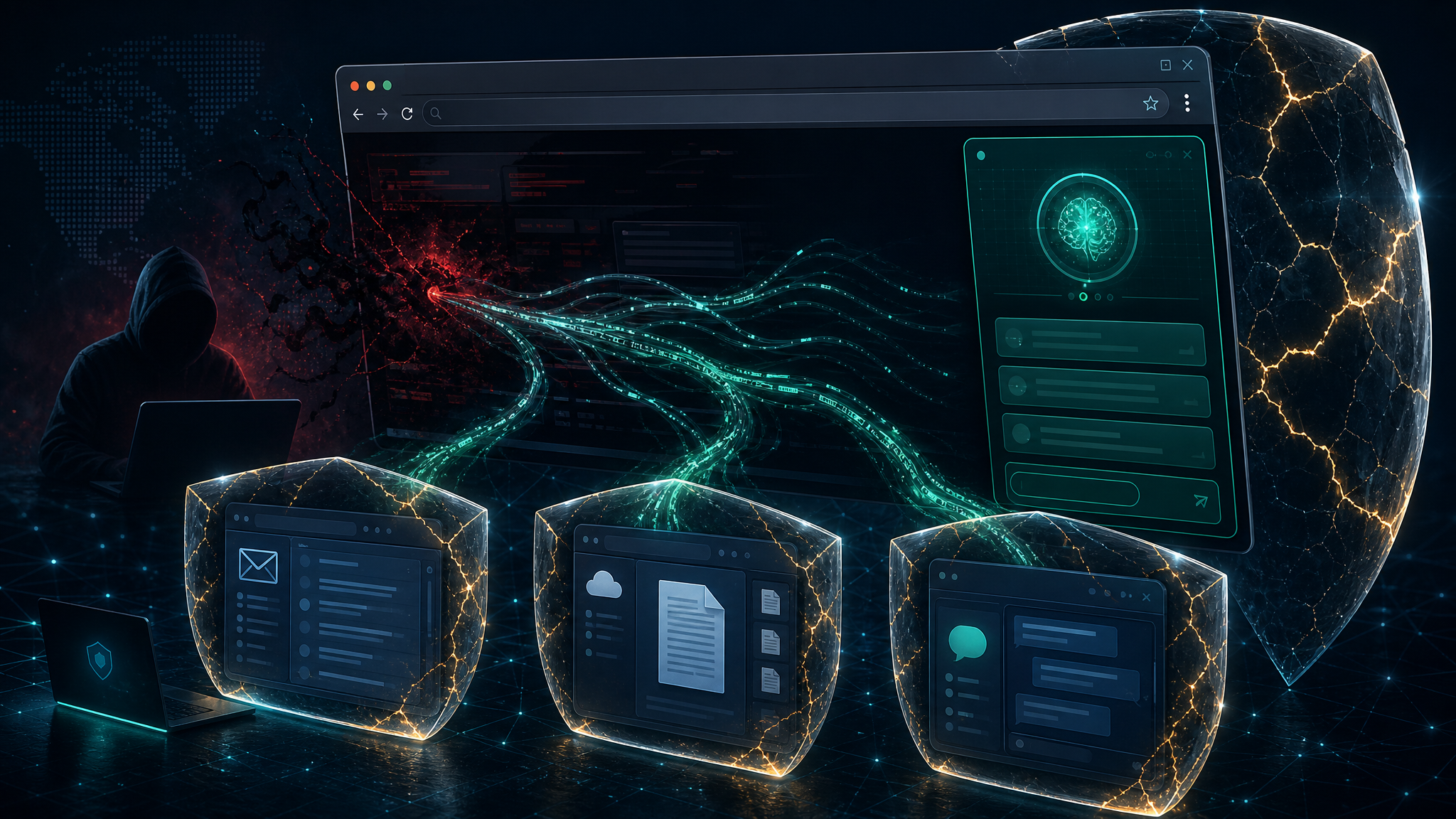 MaXSS and Spyder Show AI Browser Extensions Are an Endpoint Risk